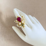 Oriana Fuchsia Ring - Ahseya & Co