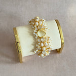 Antonia Grey Cuff Bracelet - Ahseya & Co