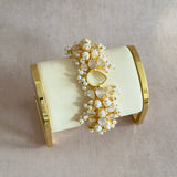 Antonia Grey Cuff Bracelet - Ahseya & Co