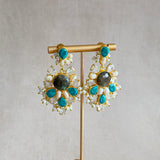 Miran Turquoise Drop Earrings - Ahseya & Co