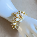 Inaya Pearl Crystal Bracelet - Ahseya & Co