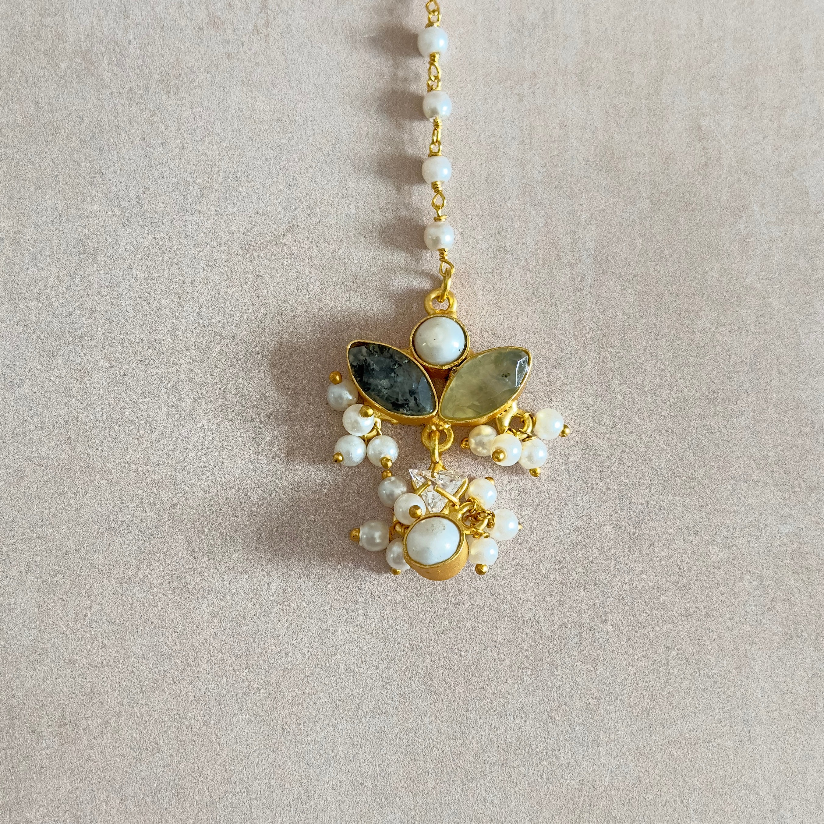 Iffah Olive Choker Set - Ahseya & Co