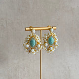 Lana Jade Crystal Pearl Drop Earrings - Ahseya & Co