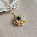 Vania Blue Tikka Set - Ahseya & Co