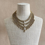 Kenza Layered Crystal Necklace Set - Ahseya & Co