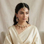 Maysun Pink Necklace Set - Ahseya & Co