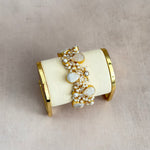 Gwen Moonstone Cuff Bracelet - Ahseya & Co