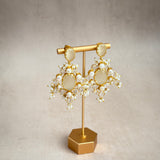 Lumi Grey Crystal Drop Earrings