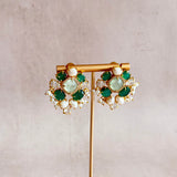 Rio Green Stud Earrings - Ahseya & Co