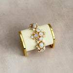 Zaria Crystal Cuff Bracelet - Ahseya & Co