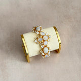 Zaria Crystal Cuff Bracelet - Ahseya & Co
