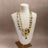 Siena Olive Kundan Mala Set