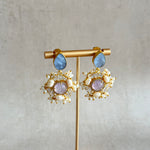 Hina Blue Drop Earrings - Ahseya & Co