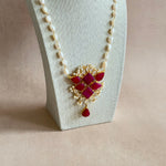 Thea Fuchsia Pearl Mala Set - Ahseya & Co