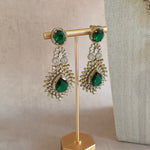 Hanyah Emerald Crystal Necklace Set - Ahseya & Co