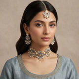 Areeba Blue Choker Set