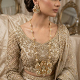 Areej Statement Peach Mala Set