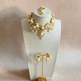 Aymara Pearl Olive Necklace Set