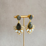 Harita Crystal Drop Earrings - Ahseya & Co