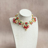 Virelle Pink Choker Set - Ahseya & Co