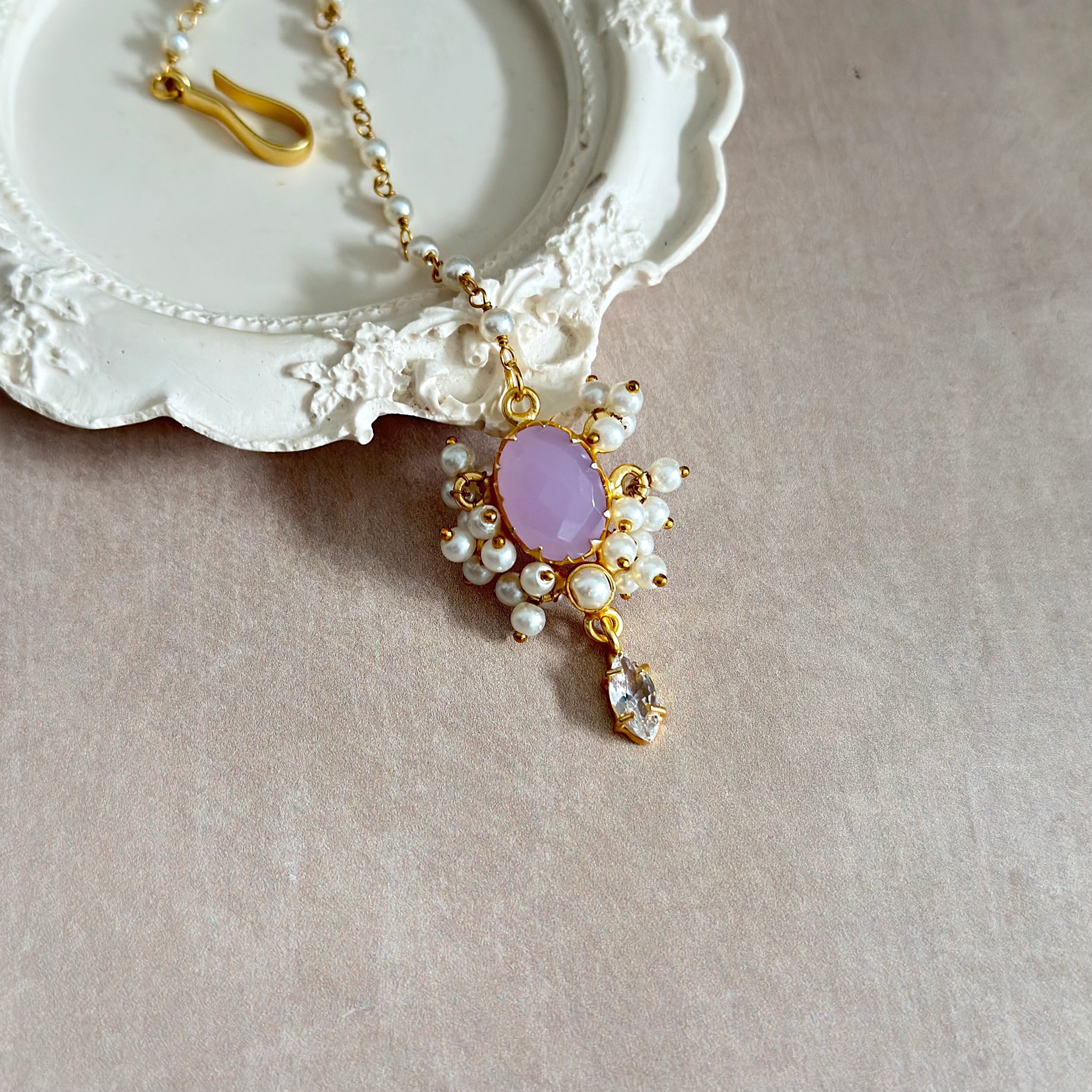 Eimaan Lilac Tikka - Ahseya & Co