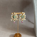 Dania Olive Pink Choker Set - Ahseya & Co