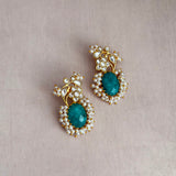 Safa Green Kundan Choker Set