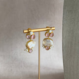 Nadine Pink Pearl Necklace Set - Ahseya & Co