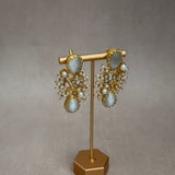 Siena Grey Kundan Mala Set