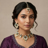 Virelle Grey Choker Set - Ahseya & Co