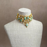 Sorrento Jade Kundan Choker Set