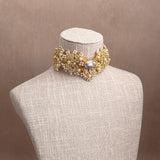 Irum Mint Pearl Choker Set