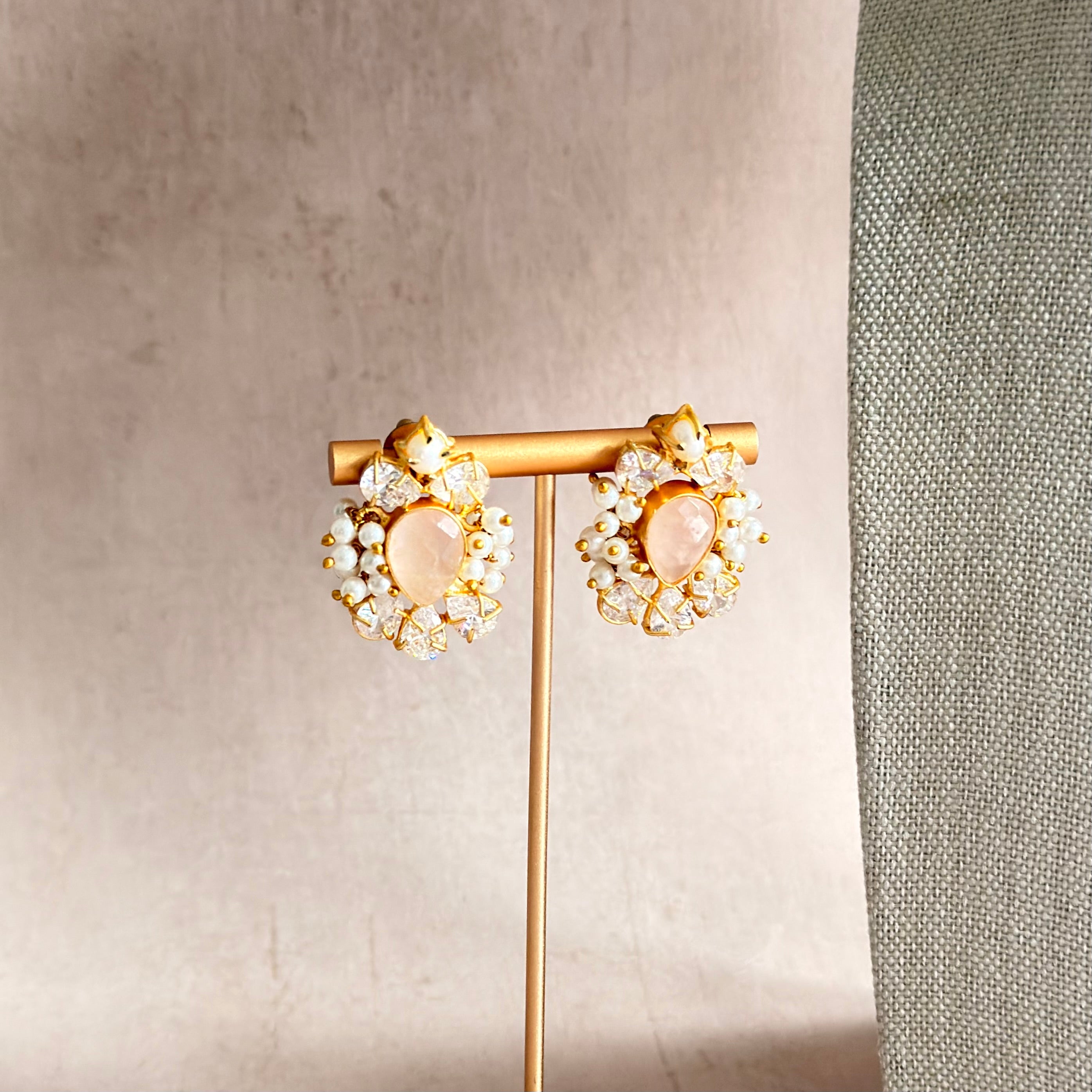 Winslet Rose Crystal Choker Set - Ahseya & Co