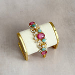 Vayda Pink Crystal Bracelet - Ahseya & Co