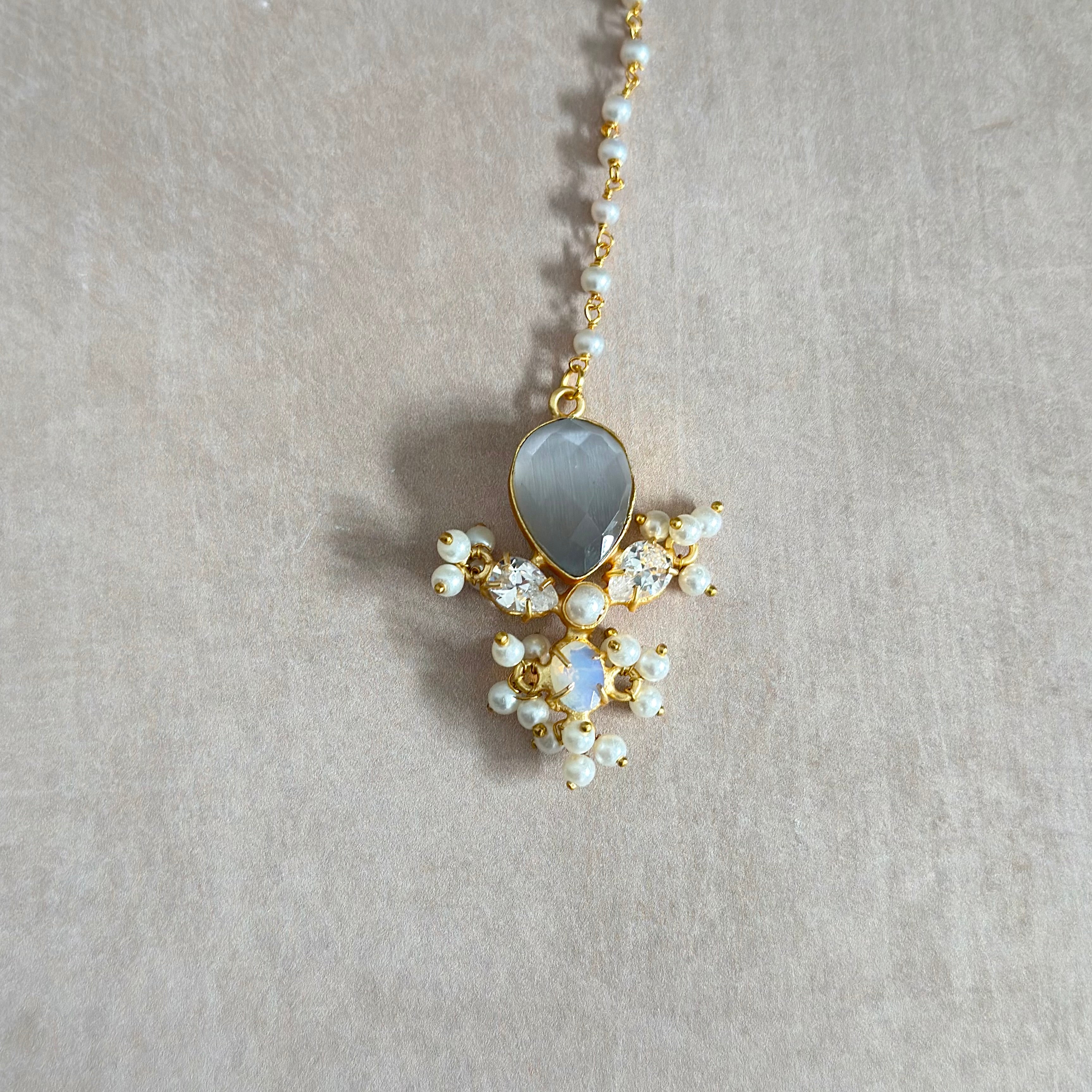 Maria Grey Choker Set - Ahseya & Co