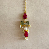 Bali Olive Pearl Necklace Set