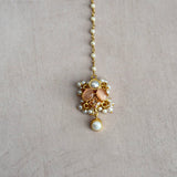 Elouise Peach Necklace Set - Ahseya & Co