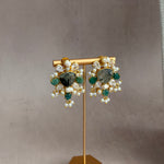 Qamara Green Crystal Choker Set - Ahseya & Co