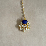 Athena Navy Blue Necklace Set - Ahseya & Co