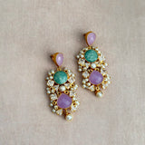 Paige Lilac Drop Earrings - Ahseya & Co