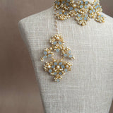 Areeba Powder Blue Choker Set