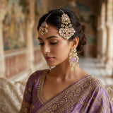 Eliana Pink Lilac Jhumar
