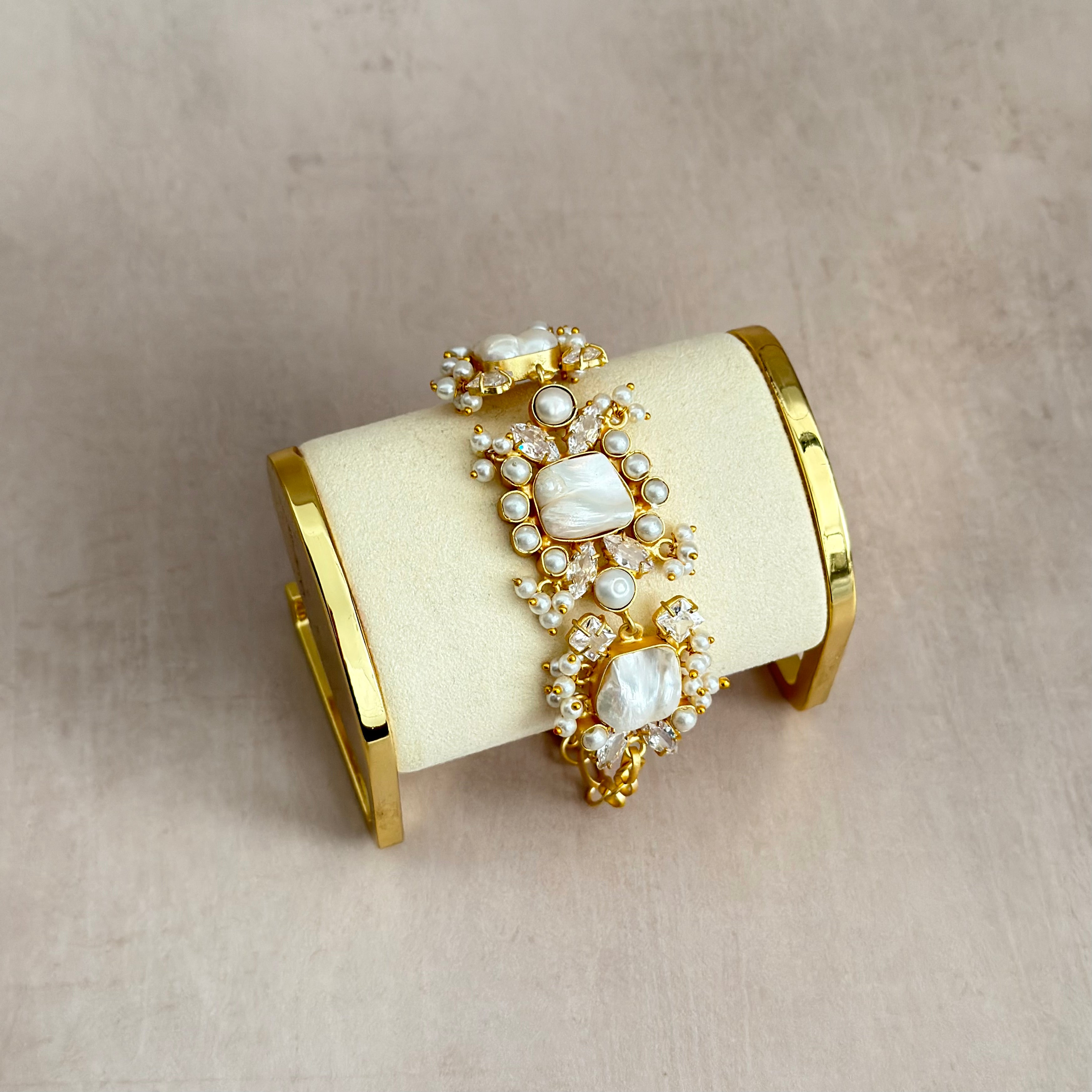 Yasmin Pearl Bracelet - Ahseya & Co