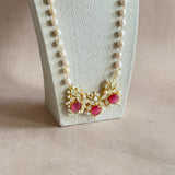 Huda Pink Pearl Mala Set