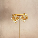 Rahma Grey Stud Earrings