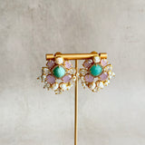 Uzelle Lilac Stud Earrings - Ahseya & Co