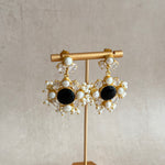 Lesi Black Pearl Drop Earrings - Ahseya & Co