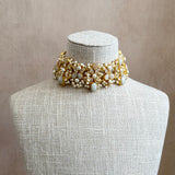 Alessia Moonstone Pearl Choker - Ahseya & Co