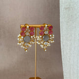 Leona Grey Crystal Necklace Set