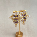 Aseelah Rose Drop Earrings - Ahseya & Co
